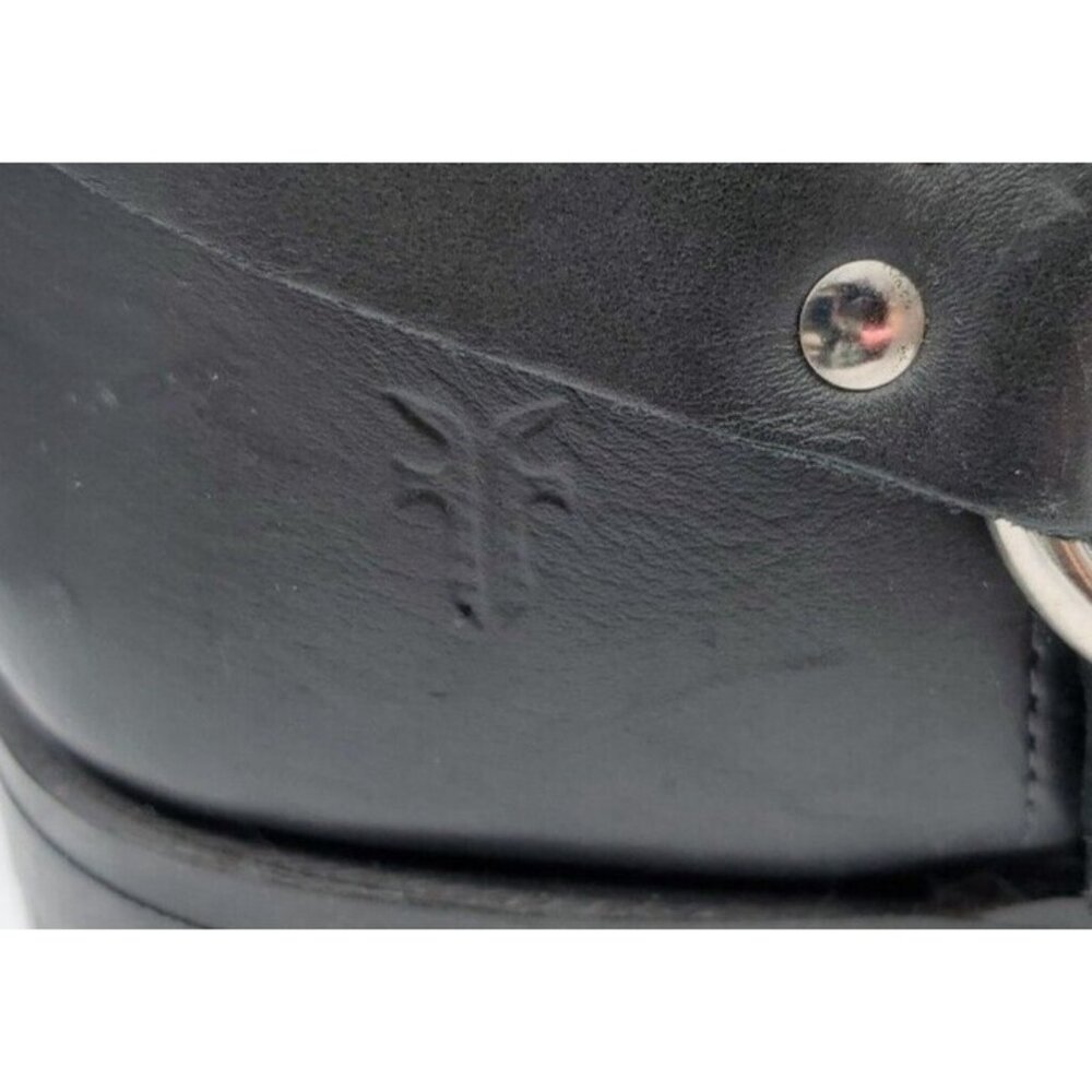 Frye Harness Motorcycle Boots Leather Black Moto Biker Mens Size 13 M 501084 700 - Picture 7 of 16